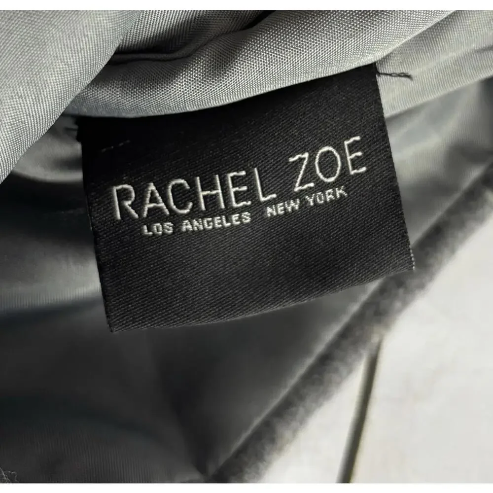 Rachel Zoe Xmas‎ Stocking Holiday Trees Embroidered Gray 1829